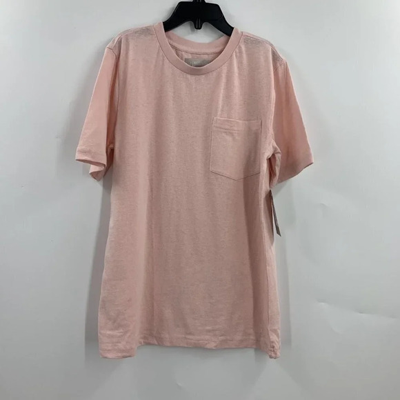 Nordstroms Girls Classic Crew Neck Short Sleeve Classic Pocket T-Shirt SZ M NWT - Picture 1 of 11